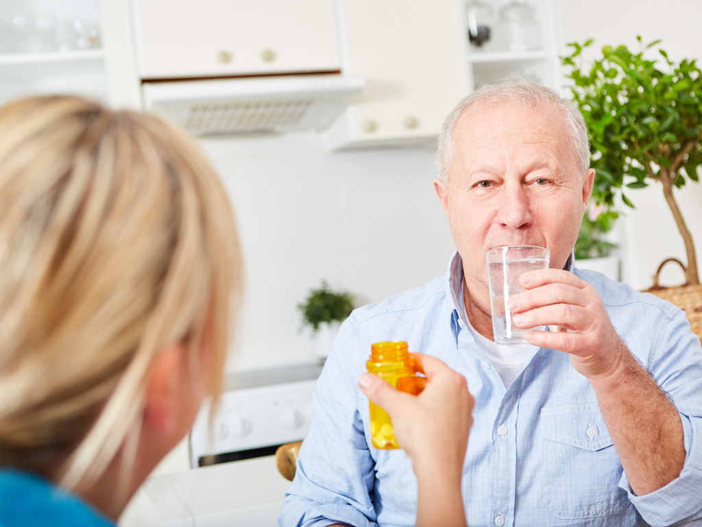 elderly with meds